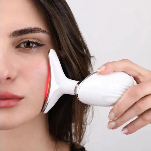 Scultor31™ | Tecnología Anti-Edad: Microcorrientes, Luz LED y Termoterapia para Rostro y Cuello